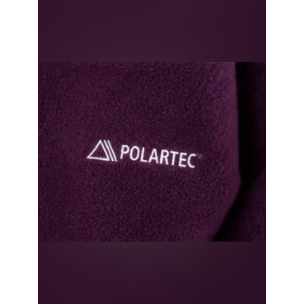 The North Face Polartec Hooded Fleece Jacket Black Purple Women’s XS - Picture 6 of 7